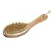 FACILLA® Full Body Natural Bristle Dry Skin Exfoliation Brush Detox Fight Cellulite Tool