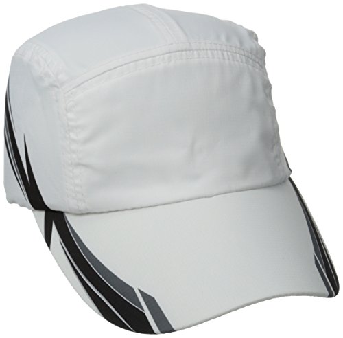 Head Sweats Race Hat - White/Black/Grey, One Size