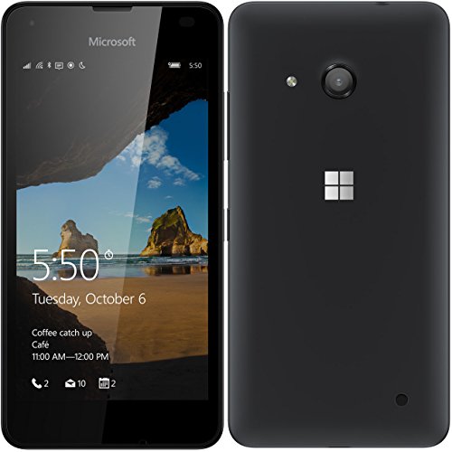 Microsoft Lumia 550 Single SIM 4G 8GB Black - Smartphones (11.9 cm (4.7
