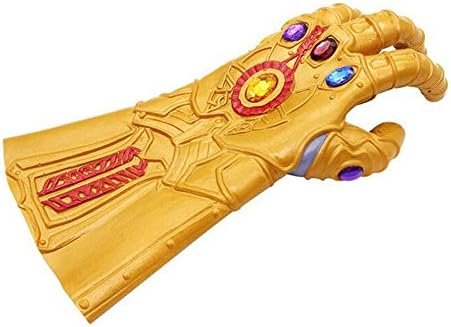 iVooVoo Thanos Gauntlet Latex Avengers 3 Cosplay Gauntlet for Party, Halloween