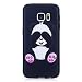 Produktbild Samsung Galaxy Hüllen, Hozor Dünne Weiche TPU Silikon Handyhülle Schutztasche Back Cover Gemalt Geprägt Muster Schutzhülle Etui für Samsung Galaxy S7 / SM-G930F 5.1 zoll - Red Panda