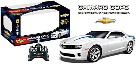 2013 Chevrolet Camaro COPO RC Remote Control Sports Car 1:24 Scale Model (White)