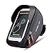 Produktbild Shuxinmd Vielseitig und langlebig Bike Phone Mount Bag, Fahrradrahmen Bike Lenkertaschen Mit Wasserdichtem Touchscreen Telefonkasten 36/5000 Vielseitig und langlebig Für Männer, (Color : Schwarz)