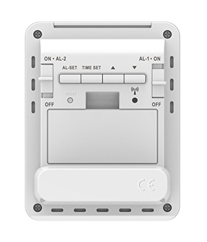 Funkwecker WT 745 mit Innentemperaturanzeige sowie Datums- und Wochentagsanzeige - 4