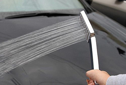 Vox Duschkopf Wasserfall Handbrause Handdusche Duschbrause Moderne ABS Verchromt mit Anti-kalk Düsen - 6