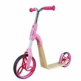 Correpasillos y patinete reversible 2 en 1. Juguete ideal para niños y niñas de 3 a 5 años.