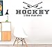 Produktbild Hockey I Like Match Ice Ring Wall Decal Game Sport Quote Art Decal Stickers