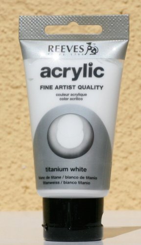 Preisvergleich Produktbild Reeves Acrylfarbe 75ml Titanweiss