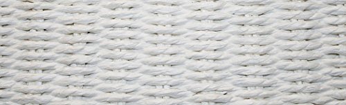 KMH®, Praktische Korb-Box im Rattan-Look (weiss) (#204039) - 3