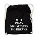 Produktbild Wifi Pizza Gym Bag Black
