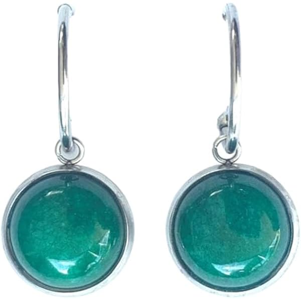 ORECCHINI ORO GIALLO CON GIADA VERDE E DIAMANTI LE MARCHÉ DES MERVEILLES GUCCI YBD50283100100U - Foto 12