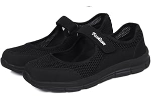 Padgene Women's Comfortable Working Nurse Shoes Non-Slip Breathable Walking Casual Lightweight Shoes