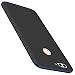 Produktbild Huawei Nova 2 Hülle,Huawei Nova 2 Handyhülle,Panzerglas Displayschutzfolie für Huawei Nova 2,JMGoodstore 3 in 1 Ultra Dünn 360 Full Body Schutz Schutzhülle Anti-Kratzer Elegant Stoßfest Hart PC Skin Rückdeckel Glatte Rückseite Bumper tasche Blau+Schwarz