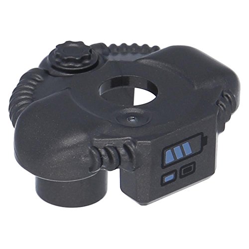 Preisvergleich Produktbild LEGO® Figuren, Taucherflasche mit Schulterpolster Dunkelgrau