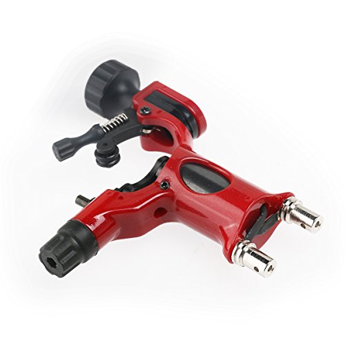 Foxnovo Professionelle Dragonfly Rotary Motor Tattoo Maschinengewehr Liner Shader (rot) - 2