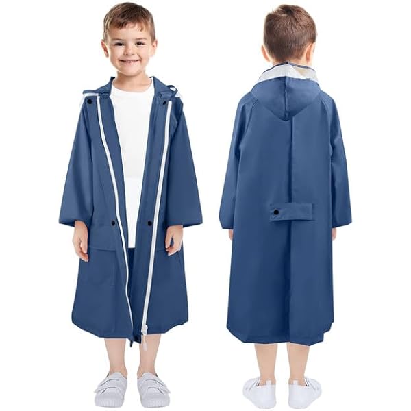 Yiyifor Impermeable Enfant, Cape De Pluie Enfant,Vêtements De