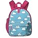 Produktbild Kinderrucksack mädchen,Kobaltblau und Aqua dekorative marokkanische Fliesen_1108, für Kinderschulen Oxford-Stoff (pink)