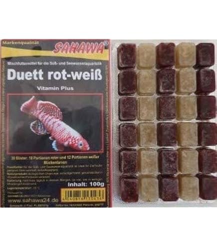 Frostfutter Artemia – 10 X 100g Blister, Schockgefrostetes Fischfutter Für Zierfische