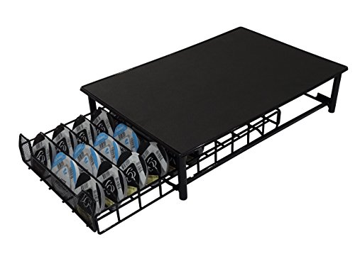 Rangement Capsule Tassimo Support Pour Machine Tassimo Home Treats - Porte 64 Dosettes, Tiroir Coulissant - Noir Machine A Cafe Grain