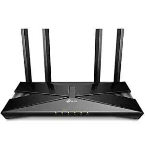 TP-Link WiFi 6 AX1500 Smart WiFi Router  Ax Router, Gigabit, Dual Band, Ofdma, MU-Mimo, Compatible with Alexa(Archer AX10)