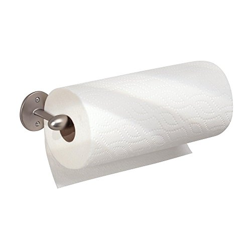 InterDesign Orbinni WC-Rollenhalter fürs Bad – Wandmontiert, Satiniert - 3