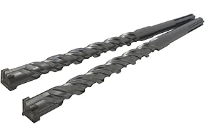 MOORCUT DIRECT LTD MOORCUT 2 X 26mm x 370mm SDS Max Hammer Drill Bits Tungsten Tip Concrete Masonry