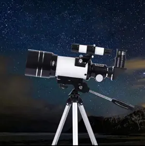 Deoxys Telescopes for Adults Kids - Portable Telescope for Beginners for View Moon - 70mm Aperture 300mm Lightweight Refracting Telescopes{DE-06}