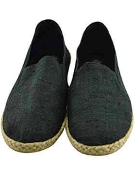 virblatt bequeme Espadrilles Herren aus Hanf Schuhe für Herren Größe 40 41 42 43 44 Sommerschuhe aus Hanf mit...