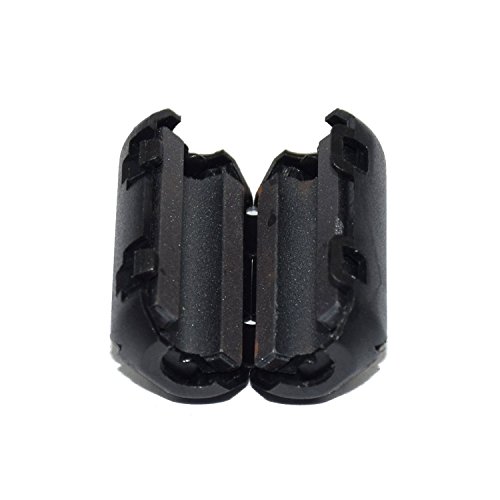 Case Wonder 12-Satz 5MM Innerer Magnet Noise Filters Ferritkern Filter Kabel-Clip Ferrit Kern RFI EMI Ferritkernfilter Ferritkern Ring Geräusch-Entstörer (5MM Innerer Durchmesser) - 4
