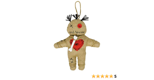 Horror Shop Poupee Vaudou D Halloween Amazon Fr Jeux Et Jouets