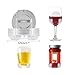 Produktbild Weinglas Halter, tragbare Saugnapf Halter Caddy für Bier & Wein Sucker Cup Holder