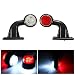 Produktbild 2PCS 5 W 10 – 30 V LED Side Maker Light Stelzen kinderleicht Indicator Lamp für Truck Trailer Lorry van