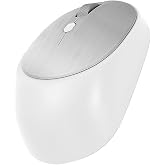 HP M231 V5.0 Bluetooth & Wireless 2,4ghz Sessiz Kablosuz Mouse Beyaz Pc Laptop Tv Mac Uyumlu