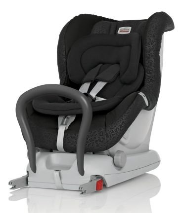 Britax Max-fix II Group 0+1 Birth to 18 Kg Rearfacing Isofix Car Seat (Black Thunder)