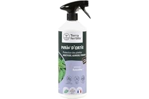 Purin d’ortie - TERRA FERTILIS - Prêt à l'emploi 100% naturel - Made in France - Biostimulant écologique pour le traitement des légumes, fleurs et fruitiers -1 L