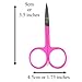 Pedicure - Manicure set 4-piece nail care kit includes finger nail file buffer, stainless steel nail clippers, non-rusting scissors, gel toe separators for painting toenails.
