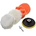 Produktbild ADAALEN 6pcs 4 cm hoch in Polen Auto-Poliermaschine mit Polster mit wachsen Pads Set