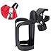 Produktbild Fahrrad Getränkehalter 360 Grad Rotation Getränk Flaschenhalter Kinderwagen Cup Halter Verbesserte Fahrrad Mountainbike Wasser Becherhalter Kinderwagen Universal 360-Grad Rotierenden Anti-Rutsch-Cup