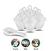 Produktbild Eierkocher Hard & Soft Maker, weißer Eierkocher Poacher Separator Schimmel Kochen hartes Kochen Eier ohne Schalen, Antihaft-Silikon (6 Pack)