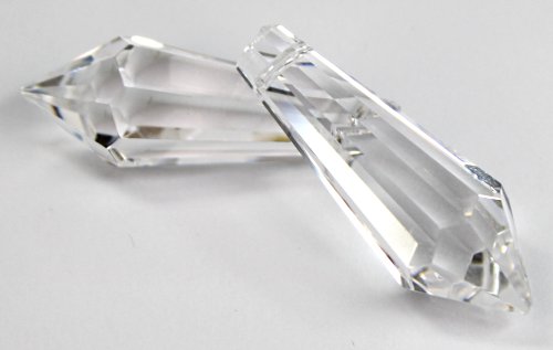 18 Teile Kristall Glas Behang Set Vollschliff 30% PbO Bleikristall „Regenbogenkristall“ – Feng Shui - 2