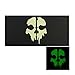 Produktbild Glow Dark Call of Duty Ghosts COD PVC Gummi 3D Fastener Aufnäher Patch