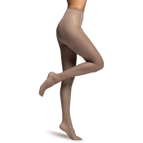 Bebila 3 Paia Collant Neri Donna 20D Vellutati A Vita Alta - Controllo Top Modellante, Punta Rinforzata, Traspiranti, Taglia XX-Large, Color Nude