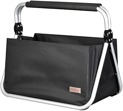 LM Fold Bookstand Desktop Simple Bookshelf Aluminum Alloy And Oxford Cloth Can Be Portable Magazine Shelves 46 Cm X 23 Cm X 40cm ( Color : Black )