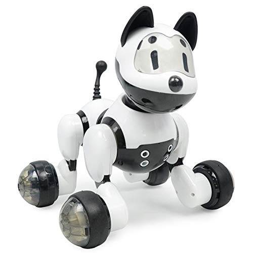 Preisvergleich Produktbild SLONG-Intelligente Roboterkatze und Dog Children Interactive Toys Sound Control Induction Electric Electronic Pets-Walking-Music,Dog