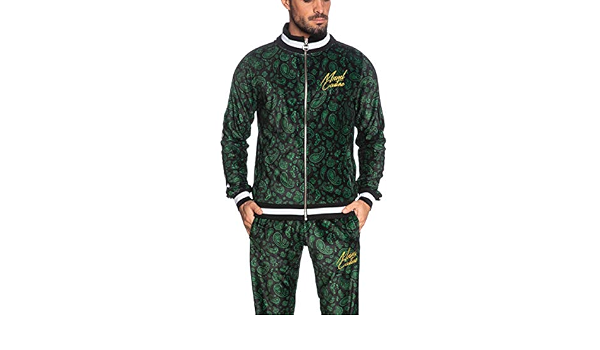 MINIMAL Giacca Giubbino Tuta con Zip Uomo Fantasia Nero : Amazon.it:  Abbigliamento