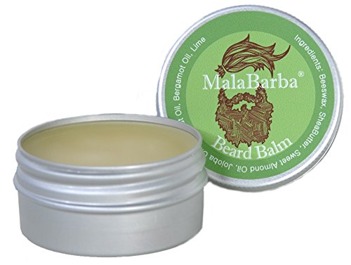 Bálsamo de Barba. Bergamota. Beard Balm by MalaBarba. 30 ml - 1Oz