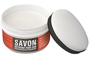 Laco Savon Nettoyant Régénérant pour cuir sales et encrassés - 250ml avec éponge