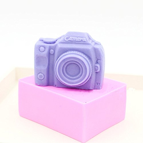 + ING Kamera Silikon Seife Form Fondant Schokolade Clay Schimmel
