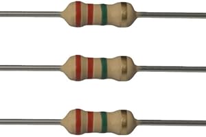E-Projects 100EP5142M20 2.2M Ohm Resistors, 1/4 W, 5% (Pack of 100)