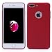 Produktbild iProtect® Apple iPhone 7 Plus Hülle Matt Hard Case Schutzhülle rot